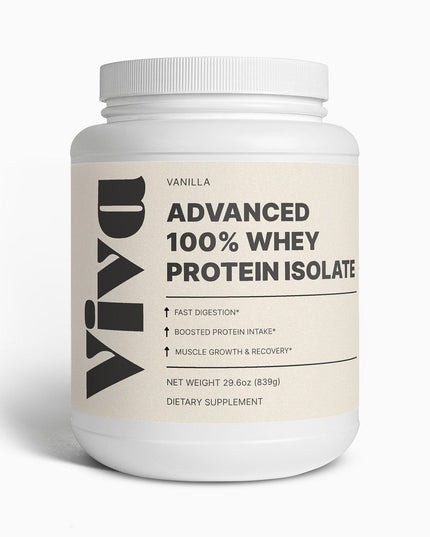 Advanced 100% Whey Protein Isolate (Vanilla)