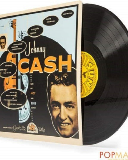 Johnny Cash - With His Hot & Blue Guitar [LP] Vinyl Record