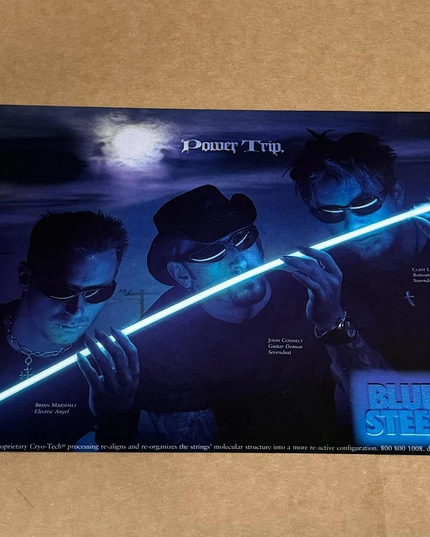 Dean Markley - Brian Marshall / John Connolly / Clint Lowery - 2001 Print Ad