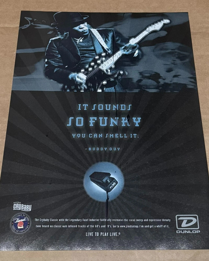 BUDDY GUY - Dunlop - 2004 Print Advertisement