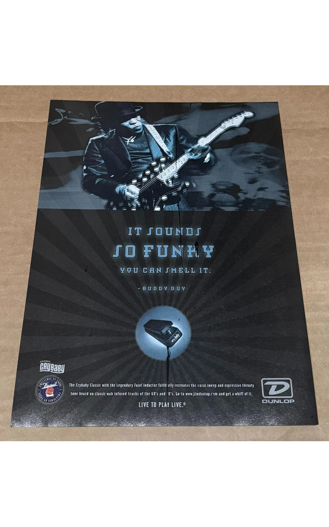 BUDDY GUY - Dunlop - 2004 Print Advertisement