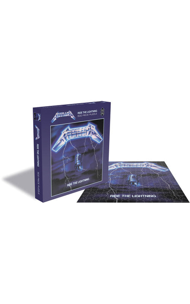 Metallica Ride The Lightning (500pc Jigsaw Puzzle) - Metallica Ride The Lightning (500pc Jigsaw Puzzle) - Games