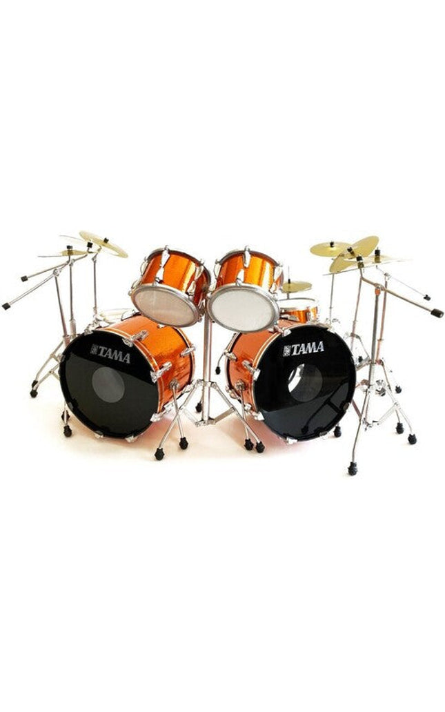 Axe Hvn Lars Ulrich Metallica Tama Orange Drum Kit - Axe Hvn Lars Ulrich Metallica Tama Orange Drum Kit - Collectibles