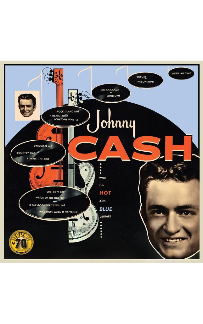 Johnny Cash - With His Hot And Blue Guitar: Sun Records 70th / Remastered 2022 [LP] Vinyl Record