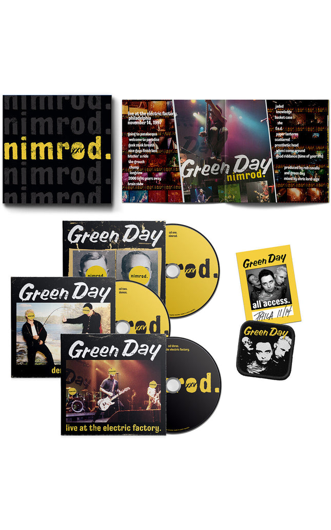 Green Day - Nimrod: 25th Anniversary Edition [3CD Box Set]