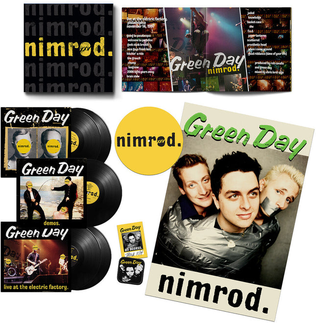 Green Day - Nimrod: 25th Anniversary Edition [5LP Box Set] Vinyl Record