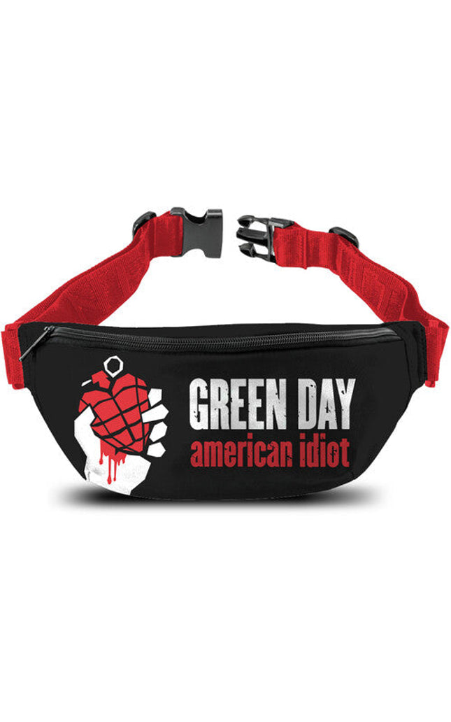 Rocksax Green Day American Idiot Fanny Pack - Rocksax Green Day American Idiot Fanny Pack - Special Products