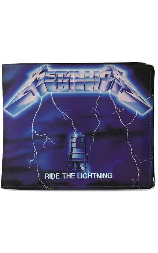 Rocksax Metallica Ride The Lightning Wallet Blk - Rocksax Metallica Ride The Lightning Wallet Blk - Special Products
