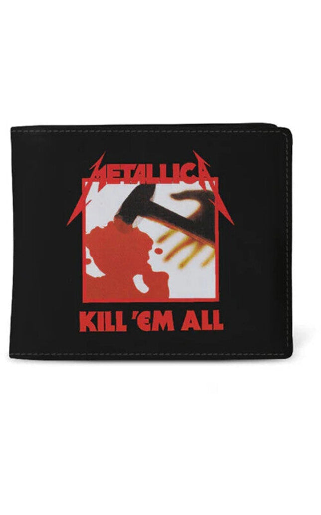 Rocksax Metallica Kill Em All Wallet Blk - Rocksax Metallica Kill Em All Wallet Blk - Special Products