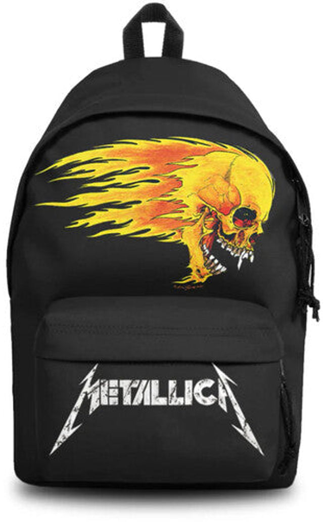 Rocksax Metallica Pushead Flame Daypack Blk - Rocksax Metallica Pushead Flame Daypack Blk - Special Products