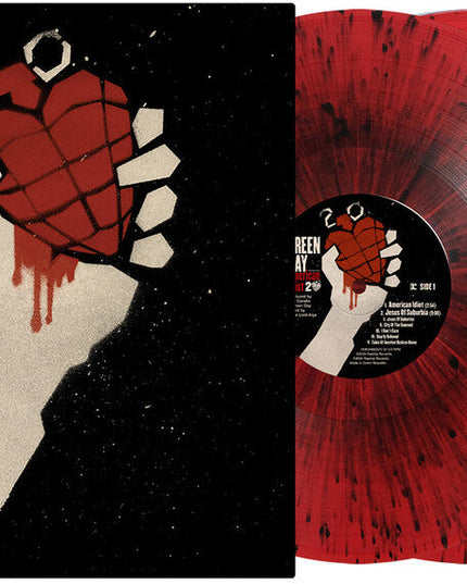 Green Day - American Idiot 20th Anniversary - Deluxe Edition [Red & Black Splatter 2LP] Vinyl Record