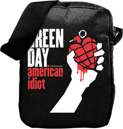 Rocksax Green Day Am Idiot Crossbody Bag Blk - Rocksax Green Day Am Idiot Crossbody Bag Blk - Special Products