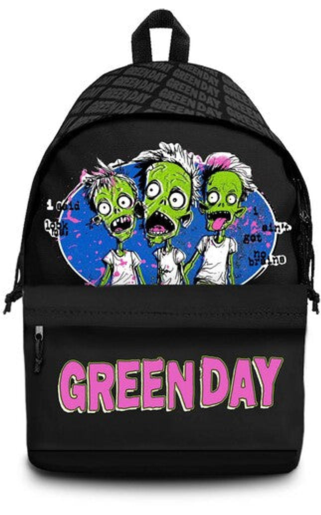Rocksax Green Day Zombie Daypack Black - Rocksax Green Day Zombie Daypack Black - Special Products