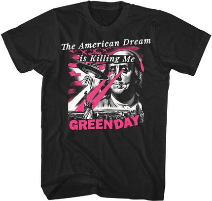 Green Day Am Dream Abduction Tshirt Xl 23gd350a4 - Green Day Am Dream Abduction Tshirt Xl 23gd350a4 - Apparel