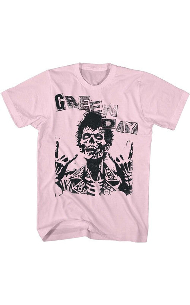 Green Day Billie Joe Zombie Tshirt Med 23gd342aa2 - Green Day Billie Joe Zombie Tshirt Med 23gd342aa2 - Apparel
