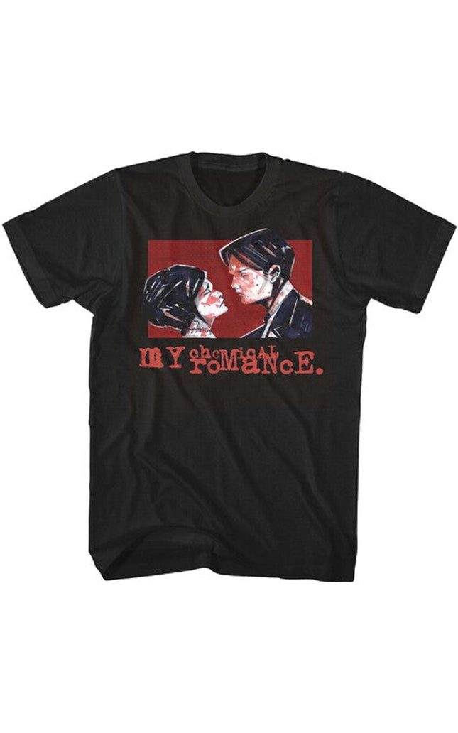 My Chemical Romance 3 Chrs Tshirt Med 13mcr009aa2 - My Chemical Romance 3 Chrs Tshirt Med 13mcr009aa2 - Apparel