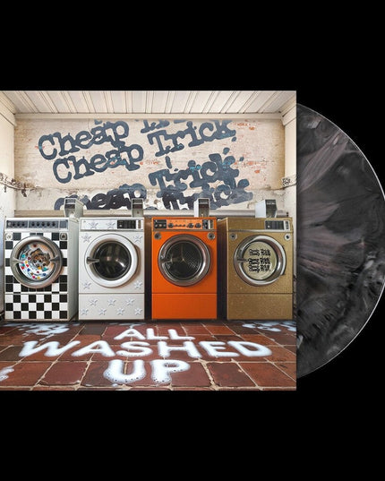 Cheap Trick - All Washed Up [Graphite Marble LP] Vinyl Record