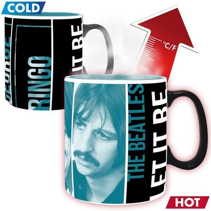 The Beatles - Mug Heat Change - 16oz. - Let It Be - The Beatles - Mug Heat Change - 16oz. - Let It Be - Collectibles