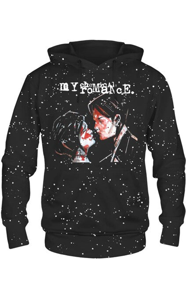 My Chemical Romance Revenge Spltr Flc Hdy Sml Blk - My Chemical Romance Revenge Spltr Flc Hdy Sml Blk - Apparel