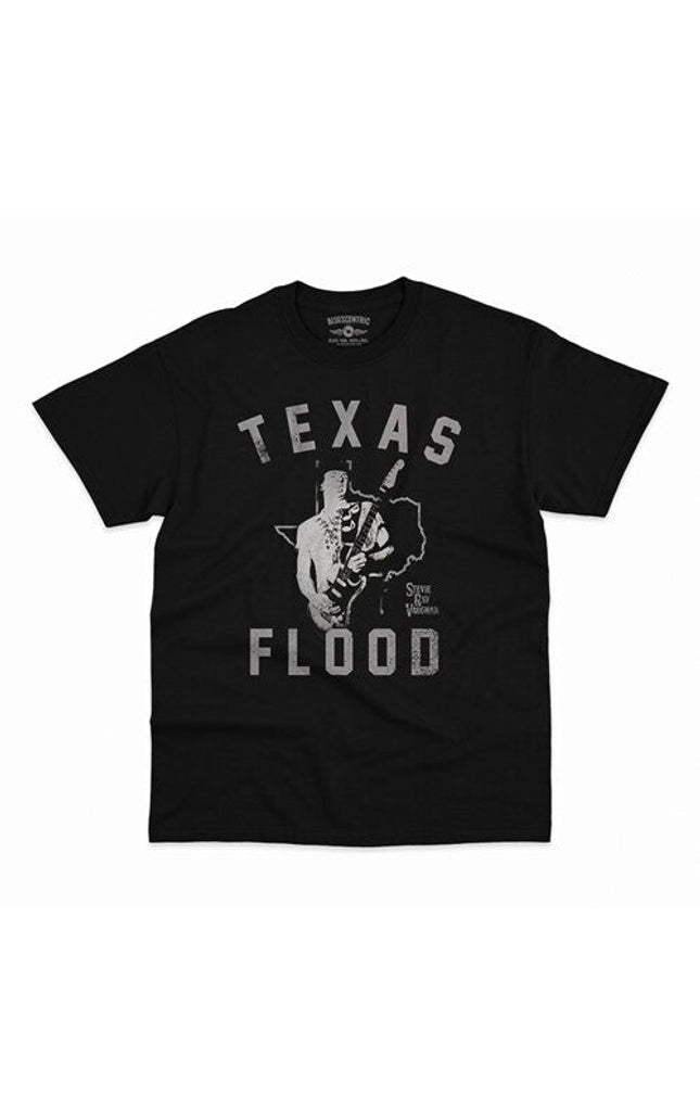 Stevie Ray Vaughan Texas Flood T-shirt Black Small - Stevie Ray Vaughan Texas Flood T-shirt Black Small - Apparel