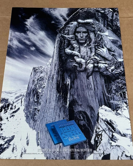 Dean Markley Strings - Steve Vai - 1997 Print Advertisement