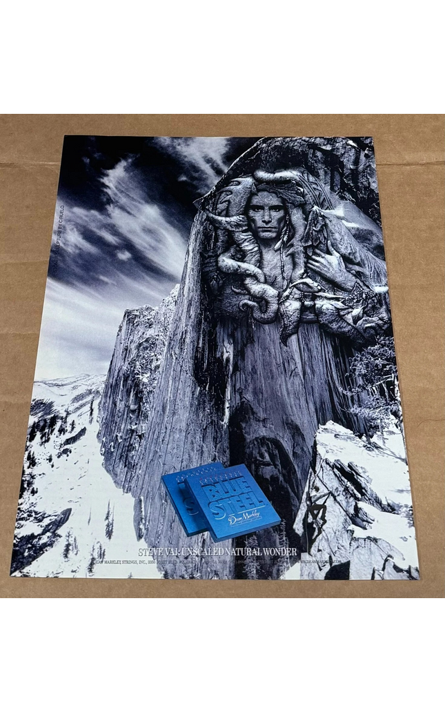 Dean Markley Strings - Steve Vai - 1997 Print Advertisement