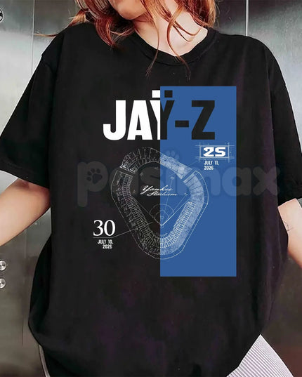 Vintage Jay-Z "Two Historic Nights" T-Shirt – Hov Brooklyn Hip Hop Graphic Tee, Premium 100% Cotton Concert Legacy Top, Soft Lived-In Heavyweight Retro Rap Shirt, Made in USA