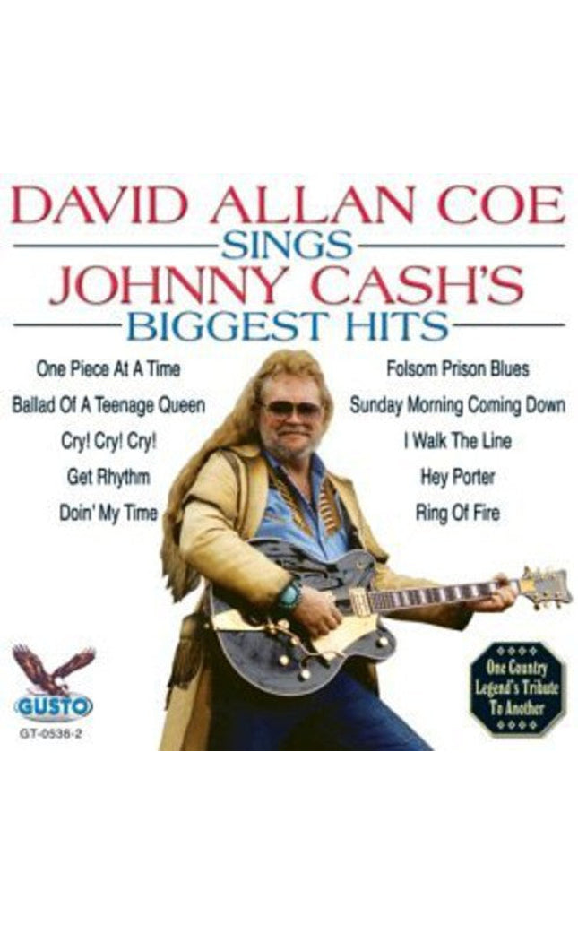 David Allan Coe - Sings Johnny Cash's Biggest Hits - Music CD