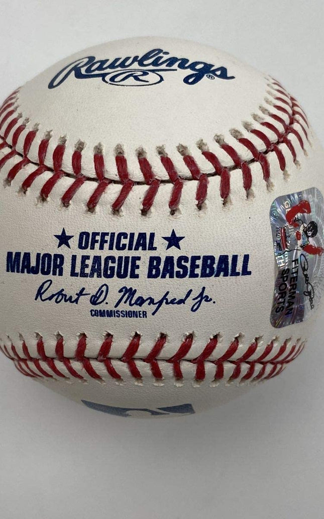 Autographed/Signed Pete Rose I'm Sorry I Bet On Baseball Rawlings ROML Rose Hologram COA