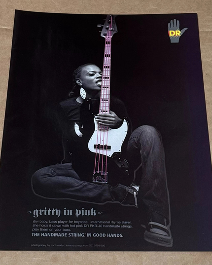 DR Strings - DIVINITY ROXX - 2007 Print Advertisement
