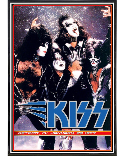 KISS 1977 Show Poster Print