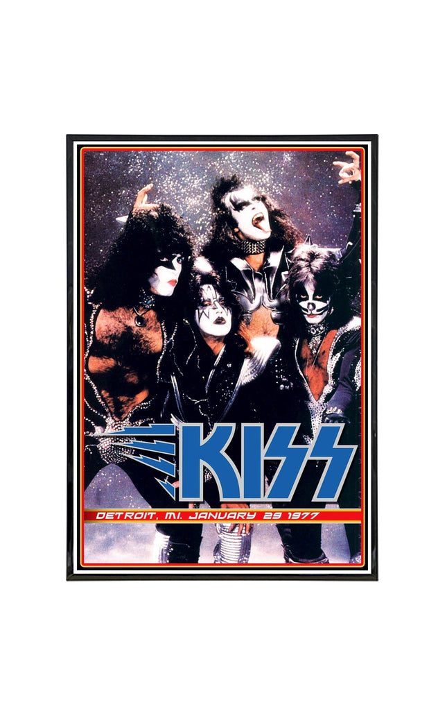 KISS 1977 Show Poster Print