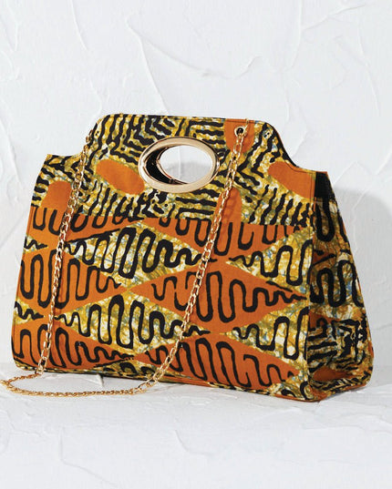 INTO THE MIX BAG MUSTARD/BLACK