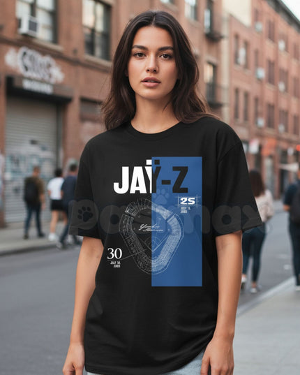 Vintage Jay-Z "Two Historic Nights" T-Shirt – Hov Brooklyn Hip Hop Graphic Tee, Premium 100% Cotton Concert Legacy Top, Soft Lived-In Heavyweight Retro Rap Shirt, Made in USA