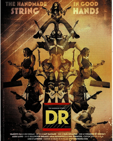 DR Strings - DONAIS / BACHAND / ROMANKO / LAIHO / D'ANTONIO - 2008 Print Ad