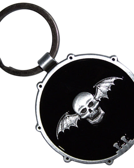 Avenged Sevenfold Deathbat Drum Double-Sided [Keychain]
