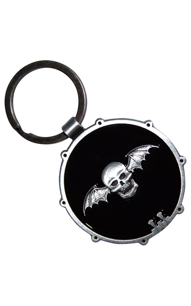 Avenged Sevenfold Deathbat Drum Double-Sided [Keychain]
