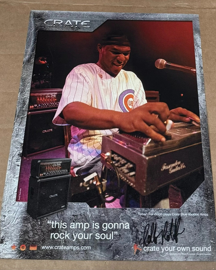 Robert Randolph - CRATE AMPS - 2005 Print Advertisement