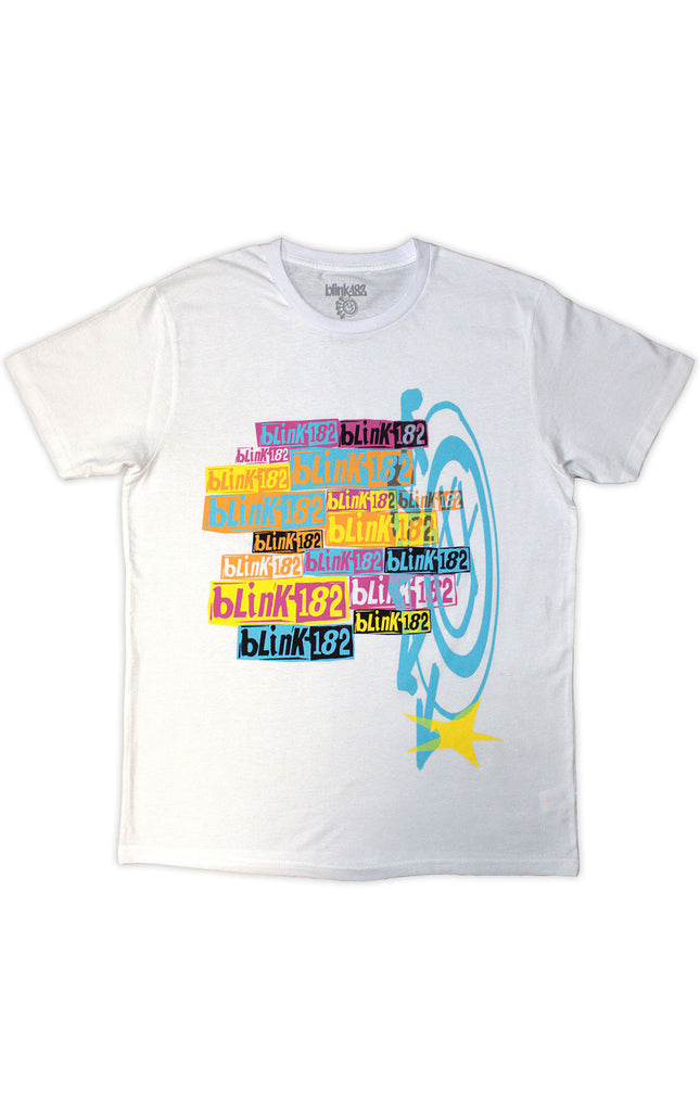 Blink-182 Multi Stacked Logo [T-Shirt]