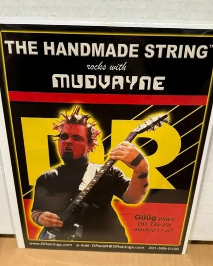 GUUG of MUDVAYNE - DR Strings - 2003 Print Ad