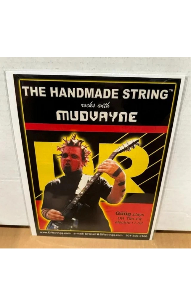GUUG of MUDVAYNE - DR Strings - 2003 Print Ad