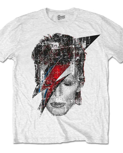 David Bowie Halftone Flash Face [T-Shirt]