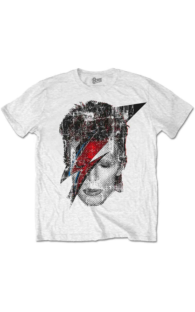 David Bowie Halftone Flash Face [T-Shirt]