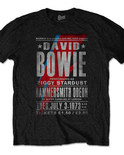 David Bowie Hammersmith Odeon [T-Shirt]