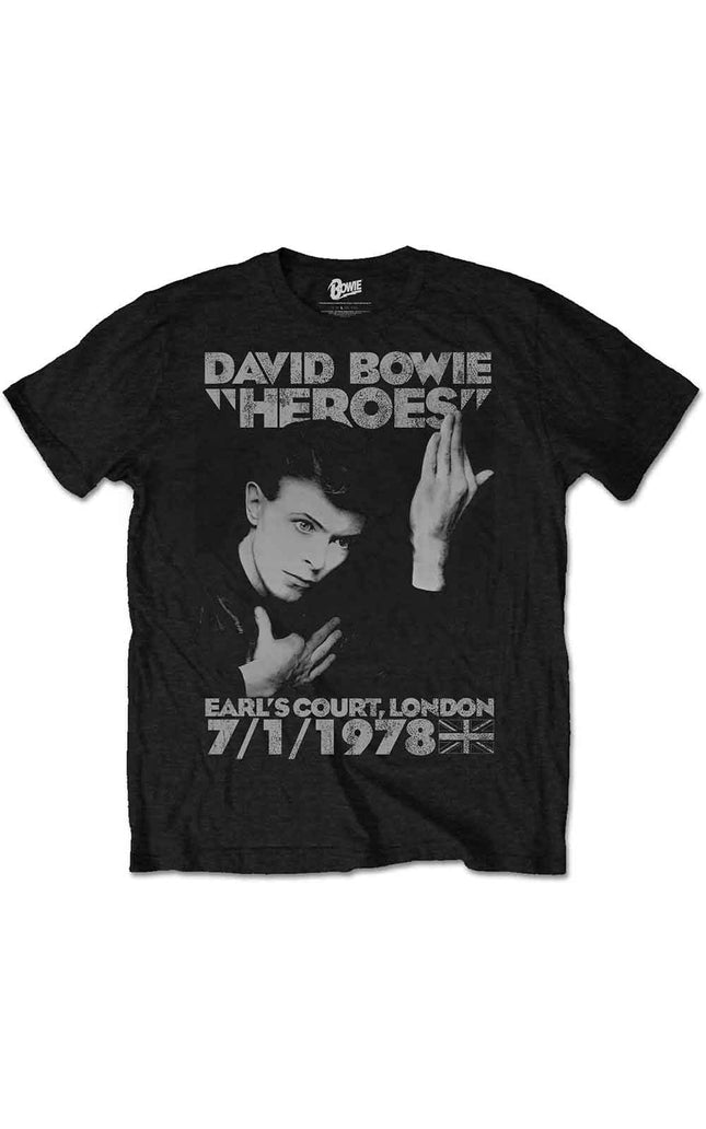 David Bowie Heroes Earls Court [T-Shirt]