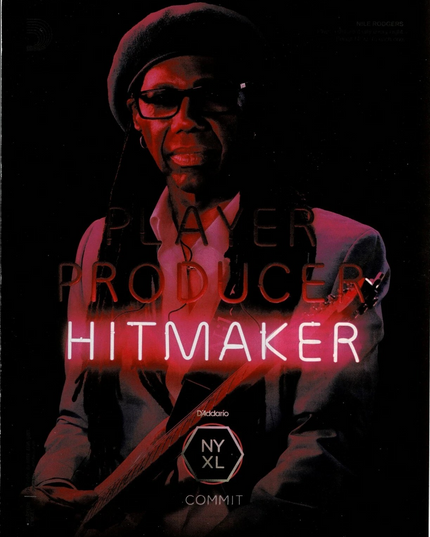 D'Addario Strings - NILE RODGERS - 2017 Print Advertisement