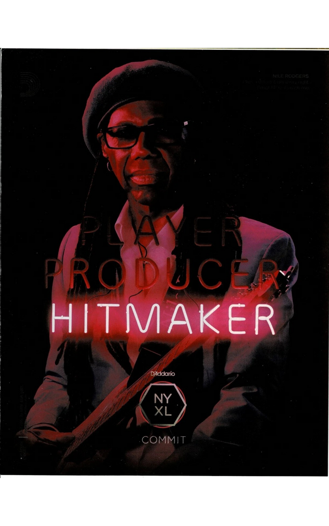 D'Addario Strings - NILE RODGERS - 2017 Print Advertisement