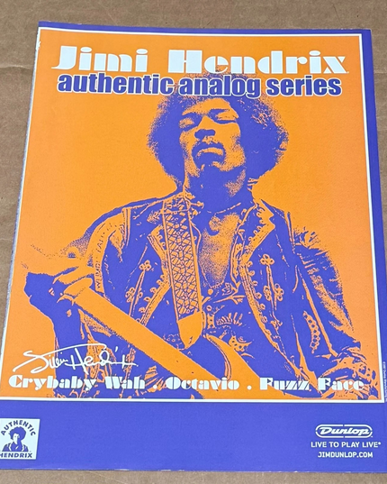 Dunlop - JIMI HENDRIX - 2007 Print Advertisement