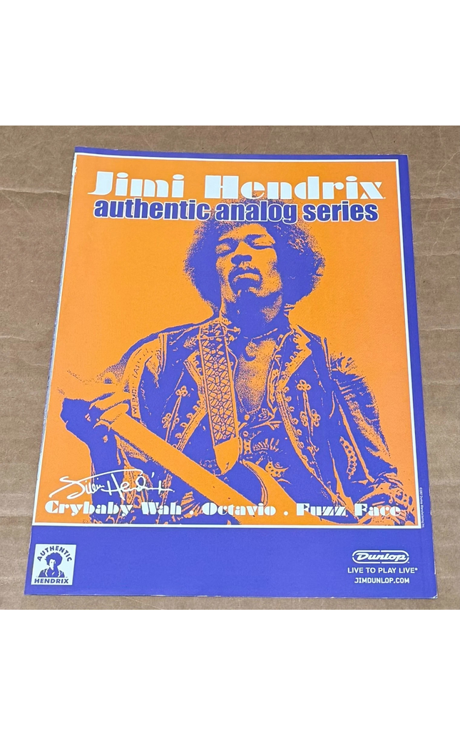 Dunlop - JIMI HENDRIX - 2007 Print Advertisement