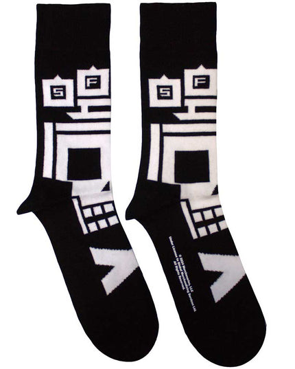 Five Finger Death Punch Pixeled Skull [Socks]
